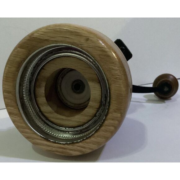 Vintage Style Canning Jar Coffee Grinder Country Farmhouse Decor Kitchen - Picture 6 of 9